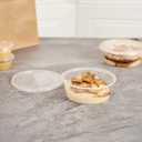 Restaurantware 10 oz Round Clear Plastic Food Container, 50 Pack
