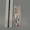 SUPOIX Compatible for Samsung Galaxy watch 7/6/5/4 40mm 44mm/ Galaxy Watch FE 2024/Watch 3 41mm/ Watch 42mm/Active 2 Band, 2 Pack 20mm Women Jewelry Bling Metal Replacement Strap (Rose gold)