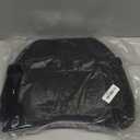 YANIBEST Slouchy Beanie Hat Satin Lined Sleep Cap Satin Bonnet Chemo Headwear Caps for Women and Men Pure Black (Medium)