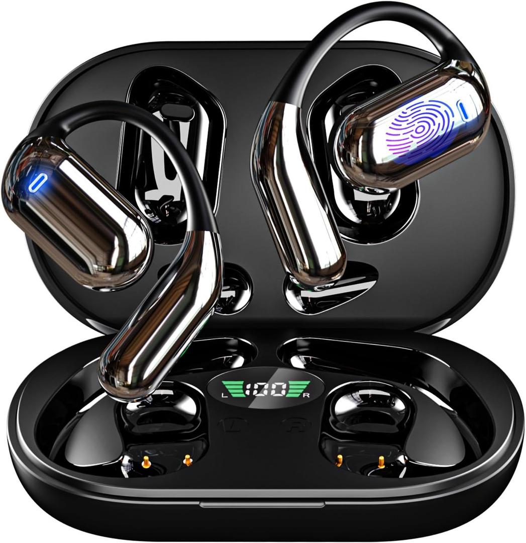 Real Time AI Language Translator Earbuds, 3 in 1 Wireless Earbuds with 144 Languages & Accents, 60Hr Battery & Charging Case, APP Enabled Translator Device for Travel, Business, iOS & Android (Black) Real Time AI Language Translator Earbuds, 3 in 1 Wireless Earbuds with 144 Languages & Accents, 60Hr Battery & Charging Case, APP Enabled Translator Device for Travel, Business, iOS & Android (Black)
