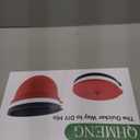 Silicone Liners for KitchenAid 5 Qt Tilt-Head Stand Mixer(Only), Odourless,Thicker, Cold/Heat-Resistant & Non-Stick, Easy Clean, Fits 5 Quart Mixing Bowl, Set of 3 with Lids (Red+White+Black)