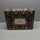 Rugcomf Living Room Rug 6x9 Rug Machine Washable Boho Area Rug Non Slip Vintage Low Pile Large Rug for Living Room, Bedroom, Farmhouse, Dining Room, Kids Playroom (Dark Espresso)