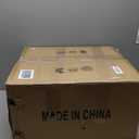 Ganeed Vintage Farmhouse Chandelier with Oil Rubbed Bronze Finish & 6-Frosted Glass Shades, Adjustable Height Rustic Dining Room Ceiling Pendant Lighting for Kitchen Island, Living Room, Dining Table (Black-6light-upward)