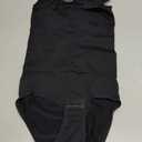 Nebility Womens' Waist Trainer Seamless Round Neck Tummy Control Shapewear Bodysuit (Medium-Large, Black)