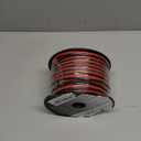 100FT 12/2 Gauge 2pin 2 Color Red Black Cable Hookup Electrical Wire LED Strips Extension Wire 12V/24V DC Cable, 12AWG Flexible Wire Extension Cord for LED Ribbon Lamp Tape Lighting