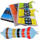 EEEEE 1/2W 30 Values 600pcs Individual Compartment 1 Ohm-1M Ohm with 1% Metal Film Resistor Assortment Kit and Electrical Industrial Assorted Set K Ohm Pack for Led Lights