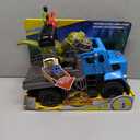 Fisher-Price Imaginext Jurassic World Dominion Toy, Break Out Dino Hauler Vehicle & T. rex Dinosaur for Preschool Kids Ages 3+ Years