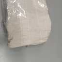 MIULEE Decorative Linen Check Euro Shams Throw Pillow Covers Neutral Farmhouse Vintage Pillow Covers 24x24 Set of 2 Boho Modern Home Decor for Sofa Couch Bedroom Cushion Natural Beige