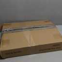 RUILALIFE 2-Tier-Vinyl-Record-Storage-Holder With Dividers, 200 LPs Albums Storage Rack Shelf, Steel Music Records Display Shelf Organizer For Book, Magazine, Files