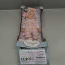 Enjoyin 12'' Baby Doll in Gift Box with Pink Cloths, Pacifier, 13''x13'' Microfabric Blanket, and Feeding Bottle. Gift Idea for Ages 3+