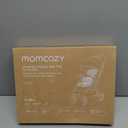 Momcozy Stroller Cooling Pad | Detachable 2-Piece Cooling Cushion | Universal Soft Cooler Pad, Breathable & Adjustable Car Seat Liner | Fits Strollers, Car Seat, Swing, High Chair, Bassinet Blue Gray, Cooling Pad
