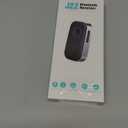 COMSOON Bluetooth Receiver for Car, Noise Cancelling 3.5mm AUX Bluetooth Car Adapter, Wireless Audio Receiver for Home Stereo/Wired Headphones, Hands-Free Call, 16H Battery Life - Black+Silver