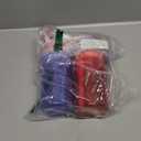 Contigo Snack Hero 2-in-1 Bottle Set - 4oz Snack Compartment & 13oz Spill-Proof Water Bottle - Red & Blue