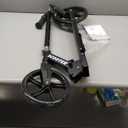 Scooter for Kids Ages 6+, Teens & Adults, Max Load 240 LBS, Foldable Kick Scooter with 8-inch Big Wheels, Kickstand, 3 Adjustable Levels, Rear Brake, (black)