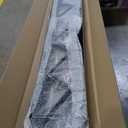 2PC Steel Stair Riser 6-Step, Metal Stair Stringer Load Capacity 3000 Lbs for Outdoor Stairs, Metal Steps for Deck Height 51.26", Anti-Rust Powder Coating, Black