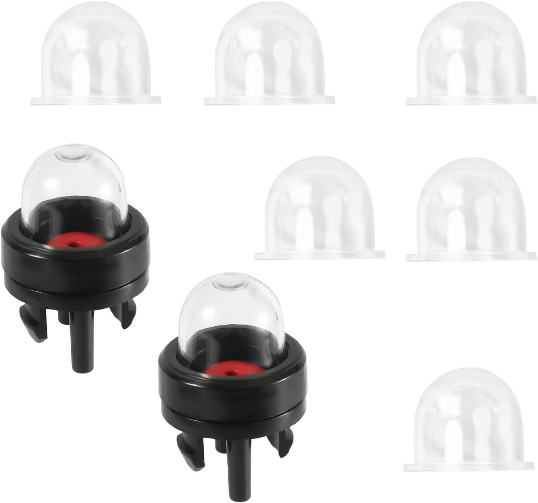 lasuroa Snap in Primer Bulbs Pump & 8pcs Carburetor Primer Bulb Replacements, for Walbro 188-512-1 WT-23A Poulan Echo Craftsman Homelite Chainsaw Blower & Trimmer