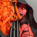 Portable Outdoor Volleyball and Badminton Set, with Aluminum Badminton Rackets, Shuttlecocks, Height Adjust Steel Poles, Winch System, Volleyball with Pump and Carrying Bag for Backyard Beach