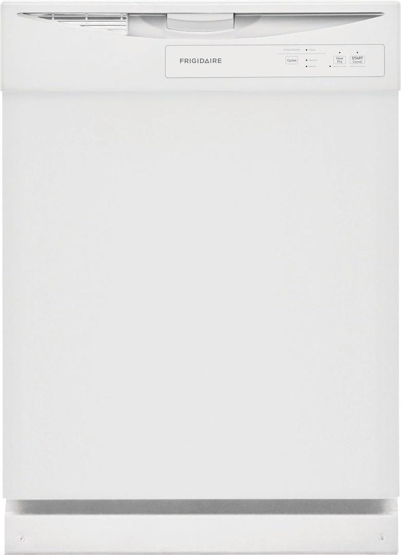 Frigidaire 24 in. White Front Control Smart Built-in Tall Tub Dishwasher