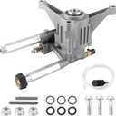 7/8" Shaft Vertical Pressure Washer Pump, Rear Inlet and Outlet, 2200-2500 PSI 2.2 GPM, Compatible with Select Craftsman, Troy-Bilt, Karcher, Brute, and Homelite Models