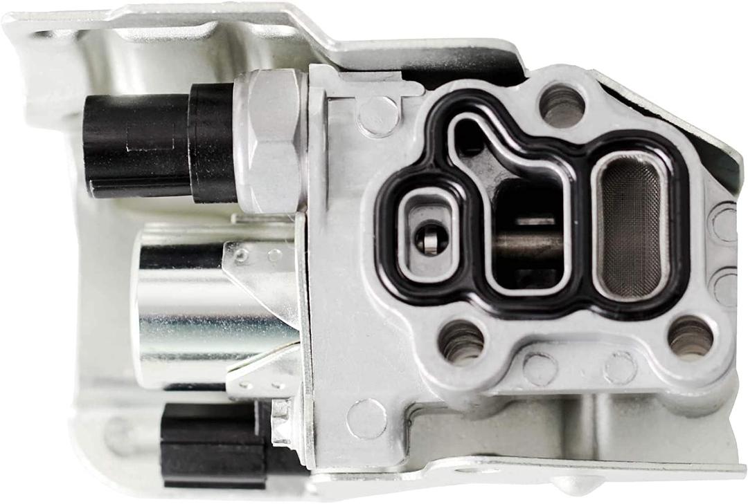 WEDOAUTO Variable Valve Timing VVT VTEC Solenoid Fit For Acura RSX 02-06, For Honda Accord 03-07, Civic Si 02-05, CR-V 02-09, Element 03-11 Replace# 15810-RAD-Y01 15810-RAA-A03 15810RADY01