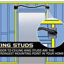 Ultimate Body Press Wall Mounted Doorway Pull Up Bar