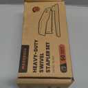 Desktop Stapler, Swing-Arm Swivel Stapler, 50 Sheet Capacity, 2000 Staples and Staple Remover, Rotatable Heavy Duty Staplers for Office, Home, Classroom, Booklet, Book Binding,Black