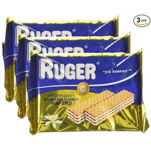 Ruger Vanilla Austrian Wafers 3 Pack BB: Jul.25.2026