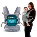 Safety 1st Baby Carrier, Grey, Newborn to Toddler 7-32 lbs