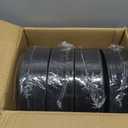 Plastic Plates, 10" Black, Case of 400 (4 packs x 100)