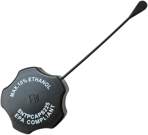 Eisens Fuel Gas Cap with Tether For MTD 951-12428 Cub Cadet Troy-Bilt Murray Craftsman Black