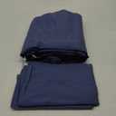 JELLYMONI Cotton Duvet Cover Queen Size - Blue Comforter Cover with Button 100% Washed Cotton 3PCS Breathable Soft Solid Bedding Set Duvet Cover 9090in & 2 Pillowcases (NO Comforter)