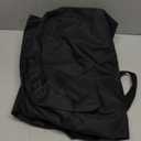 Sports Duffle Bag - Extra Large Travel Duffel Luggage Bag with Upgrade Zipper, Sturdy & Water Resistant, Black (Black 47inch)