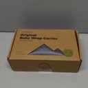 KeaBabies Baby Wrap Carrier - All in 1 Original Baby Carrier Newborn to Toddler Sling, Easy to Wear, Hands Free Bonding, Lightweight, Breathable Infant Wraps (Raven) (One Size)