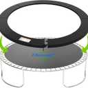 Trampoline Pad, 10FT 12FT 14FT Trampoline Replacement Safety Pad, Universal Trampoline Pads, Spring Cover, Waterproof, Tear Resistant, Round Arch Trampoline Parts for Kids