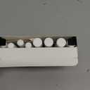 SFAIH White Liquid Chalk Markers for Blackboard, Glass - [Wet Wipe No Residue] 8 Pack- (4x) 2mm/4mm Reversible & (4x) 0.7mm Fine Tip, Ultra Flow Triple-Tips - Menu, Bistro, Signs, Windows, Food Labels