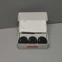 Remote Control Outlet Plug Switch, Buckle Design & Removable Wireless Light Switch, 300 ft, 1500W On Off Power Switch for Household Appliances, No Wiring No WiFi, Programmable, Black(3 Pack)