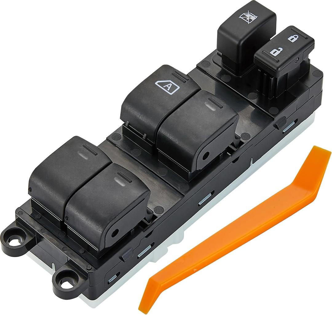 ZAPOSTS Power Window Switch Fits for 2007-2015 Nissan Frontier Crew Cab.Left Driver Side Control Door vidrios Master Switch.Replaces 25401-ZP70A