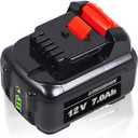 TenHutt Upgrade | 7.0AH 12V Replacement Battery for Dewalt 12V Battery MAX Cordless Power Tool DCB120 DCB123 DCB124 DCB127 Lithium-ion Battery