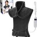 CILI Heating Pad for Back Pain Relief, 24"x36" Large Heating Pad for Neck and Shoulders Back, Electric Heat Pad with 10 Heat Settings, Back Heated Wrap, ETL Certified, Christmas Gifts for Women Men