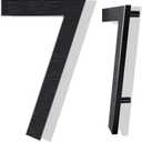 Yafimea 12 Inch Large House Numbers for Outside, Modern Black Metal Address Numbers with Floating Effect, Weatherproof Aluminum, Easy Screw Mount for Fence Wall Garage Gate (7)