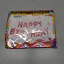 Rose Gold Happy Birthday Balloon Banner Personalized Name 16 Inch Foil happy birthday balloons letters with A-Z set and extra letters Birthday Party Decorations Happy happy birthday balloon