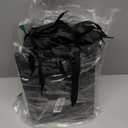 MOXARYSU Black Gift Bags With Handles: 8x5x10 Inch 50pcs Black Paper Bags Medium Bulk For Party Shopping Birthday Wedding (M, 50)