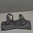 Glamorise Women's Plus Size Magic Lift Moisture Control Bra Wire free #1064 (38H, Gray Heather)