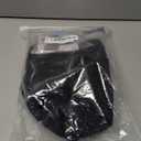 Qlenkay Baseball Cap with Hair Extensions 14inch Wavy Curly Bob Hairstyle Adjustable Wig Hat Attached Synthetic Hairpiece for Woman Dark Black Mix Sliver Gray