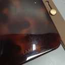 NITITOP Compatible with iPhone 14 Pro Max Case with Wrist Strap Cute Stylish Leopard Aesthetic Tortoise Amber Design for Women Girls Men Soft TPU Shockproof Protective Cover - Brown