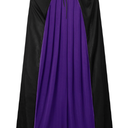 Mainfini Mens Vampire Cape Adult Stand Collar Cloak Carnival Costume L 140cm