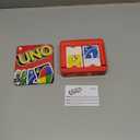 Mattel Games UNO Family Card Game, with 112 Cards in a Sturdy Storage Tin, Travel-Friendly, Makes a Great Toy for 7 Year Olds and Up