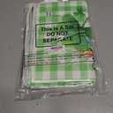 Honoson 6 Pcs St Patrick's Day Kitchen Towels St. Patrick's Day Dish Towels Shamrocks Gnomes Plaid Absorbent Bathroom Set Tea Cloth for Kitchen Home 16 x 24 Inches(Light Green,Vivid Style)