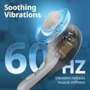 Wahl Soothing Vibration Corded Massager with 4 Attachment Heads, 2 Speed Massage Tool for Pressure & Pain Relief on The Face, Neck and Head, FSA Eligible, Model 4120-600