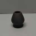 Matcha Tea Whisk Holder Ceramic Holder for Bamboo Matcha Chasen fit for Matcha Chasen Tea Set Accessories (Black)